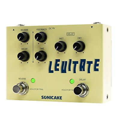 SONICAKE Levitate DuaLane Delay-Reverb Pedalı